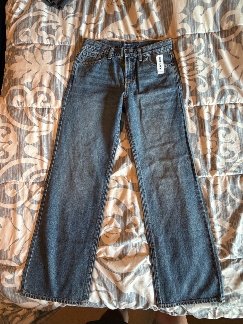 Old Navy Kids loose fit Jeans — medium Wash